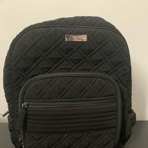 Vera Bradley Black Quilted Backpack